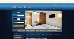 Desktop Screenshot of hotelmattle.com